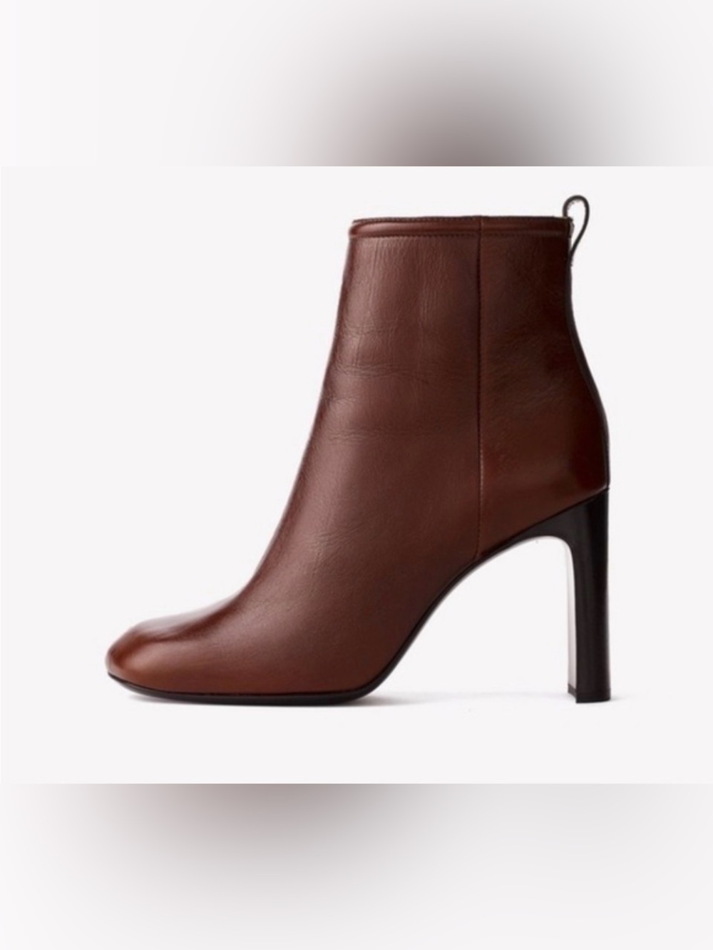 Rag & Bone Mahogany leather Ellis Ankle Boots Size 39